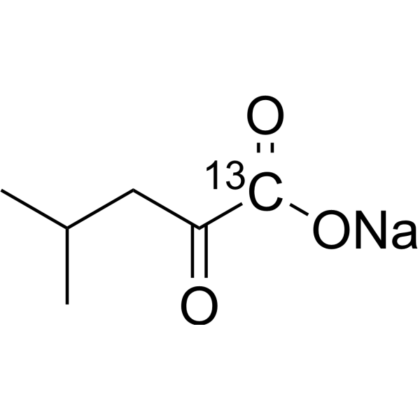 4-Methyl-2-oxopentanoic acid-13C sodium (α-Ketoisocaproic acid-13C (sodium)) 93523-70-7
